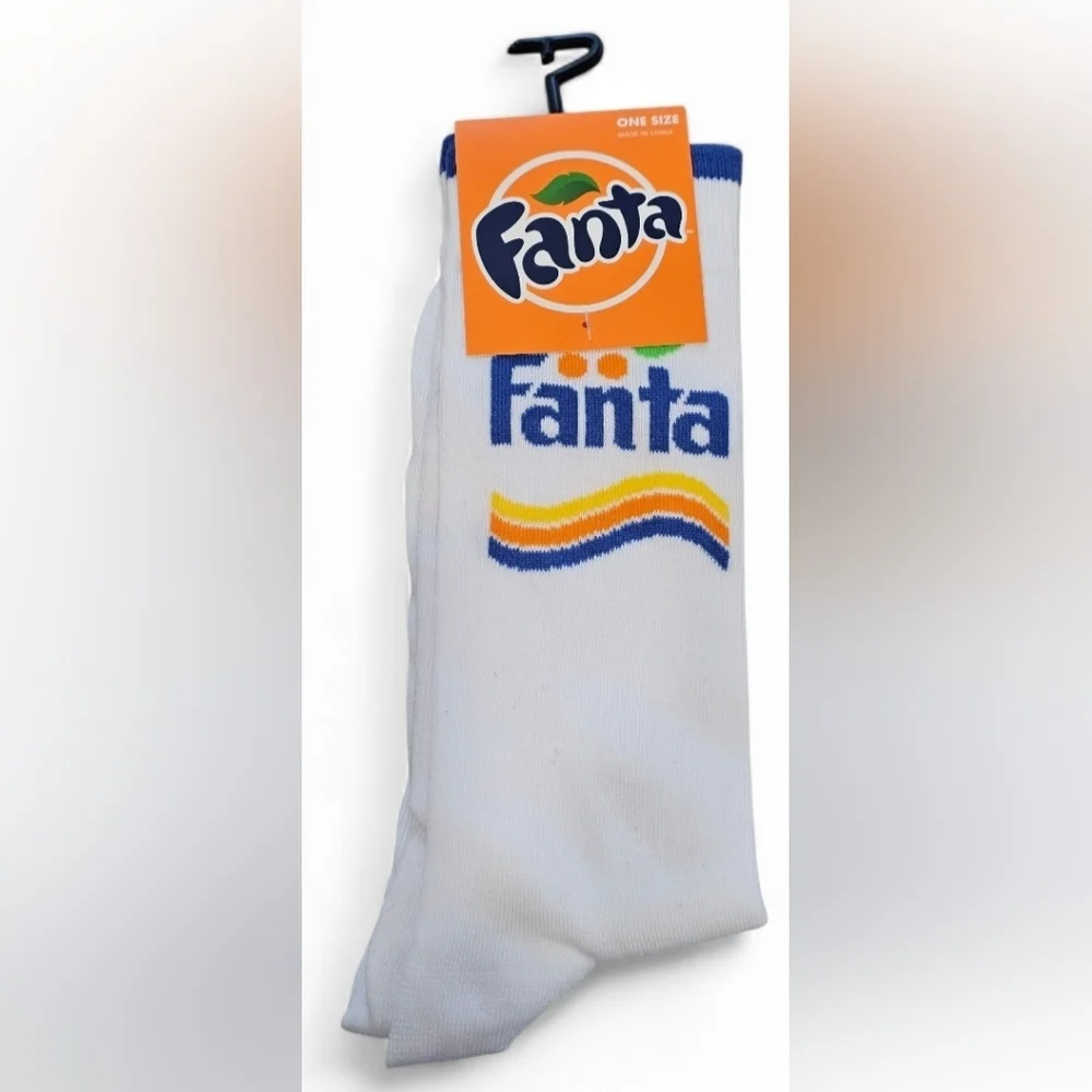 Fanta Adult Socks, New.